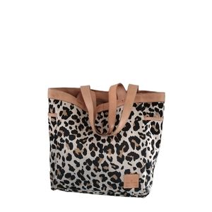 John Hart design, leopard tote bag